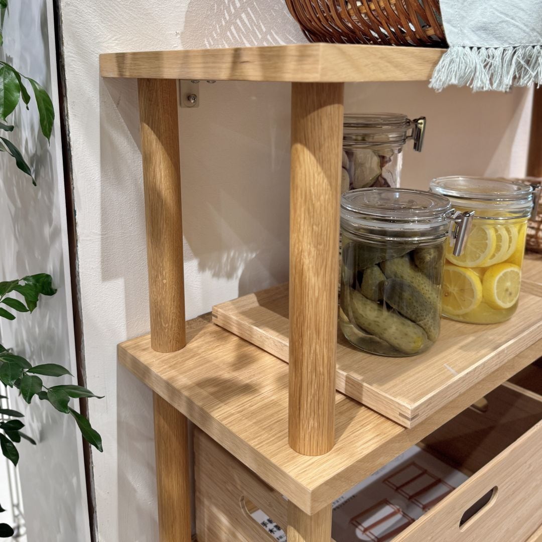 銀座】軽くてコンパクトな木製シェルフ | 5F 家具｜ 無印良品